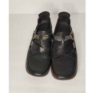 Timberland Smart Comfort System Black Leather Sandal - Women's Sz 9M